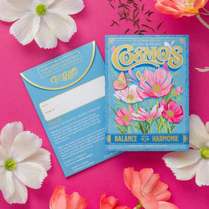 SEED PACKET | BALANCE: COSMOS FLOWERS-Garden-TO & FROM GIFT CO.-Coriander