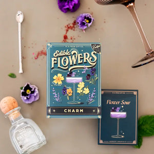 SEED PACKET & COCKTAIL RECIPE | CHARM: EDIBLE FLOWERS-Garden-TO & FROM GIFT CO.-Coriander