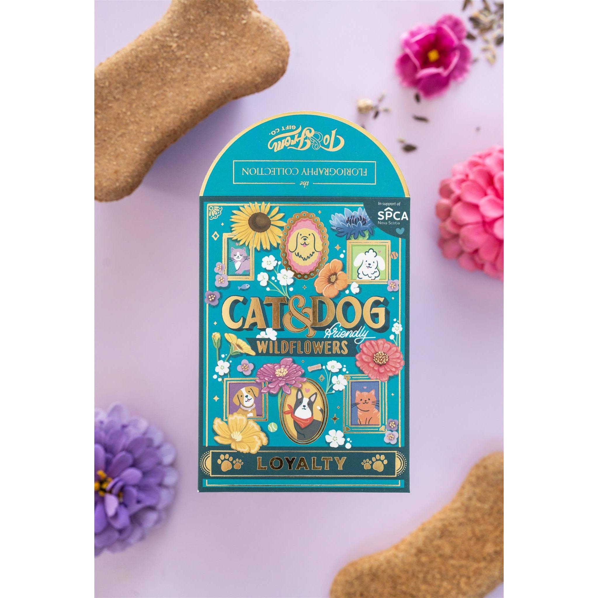 SEED PACKET | LOYALTY: CAT & DOG WILDFLOWERS-Garden-TO & FROM GIFT CO.-Coriander