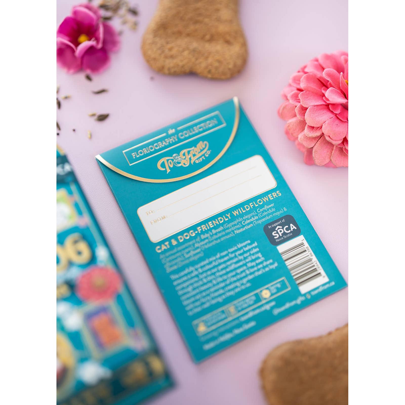 SEED PACKET | LOYALTY: CAT & DOG WILDFLOWERS-Garden-TO & FROM GIFT CO.-Coriander