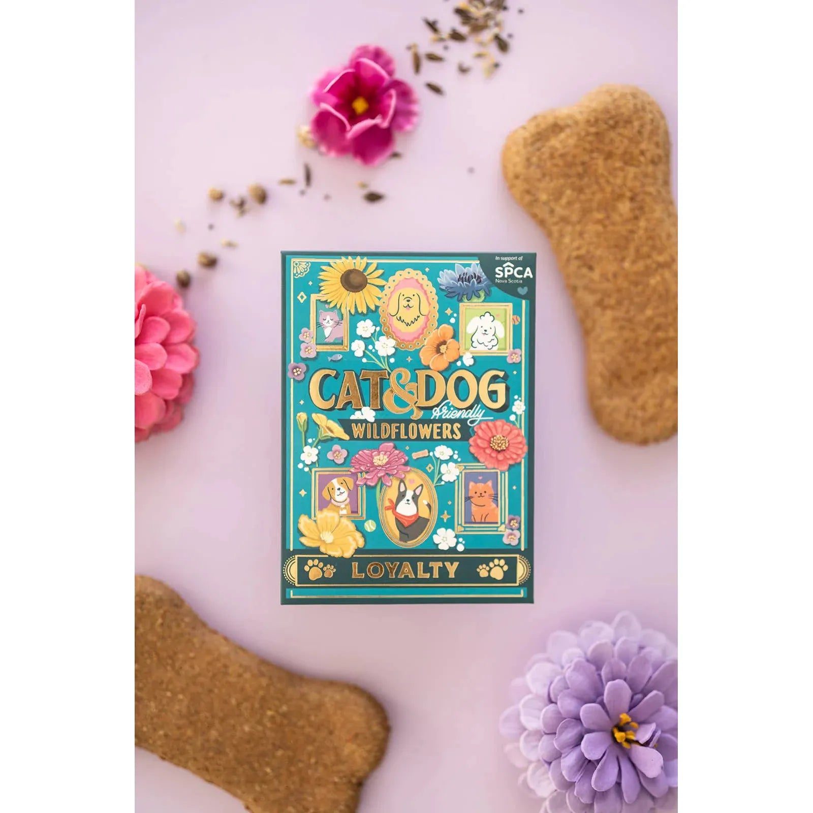 SEED PACKET | LOYALTY: CAT & DOG WILDFLOWERS-Garden-TO & FROM GIFT CO.-Coriander