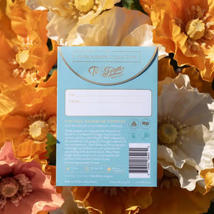 SEED PACKET | SUCCESS: VINTAGE RAINBOW POPPIES-Garden-TO & FROM GIFT CO.-Coriander