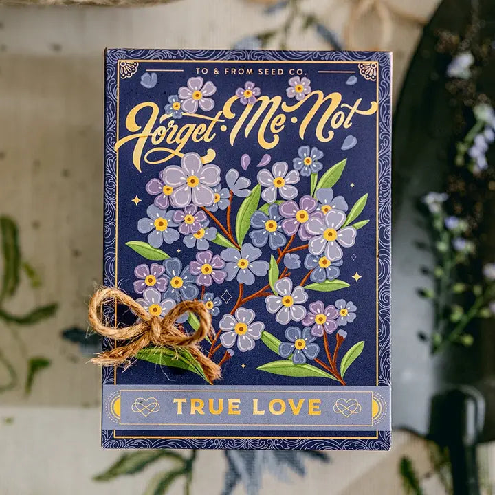 SEED PACKET | TRUE LOVE: FORGET ME NOT-Garden-TO & FROM GIFT CO.-Coriander