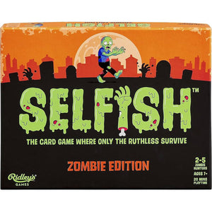 SELFISH: ZOMBIE EDITION CARD GAME-Fun and Games-RAINCOAST-Coriander