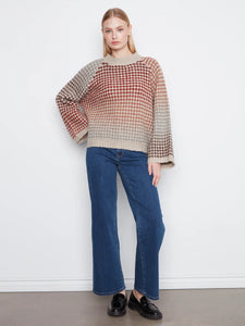 SEPT | C2071 3/4 SLEEVE SWEATER please double check colour is correct-Uncategorised-CHARLIE B-Coriander