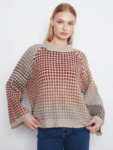 SEPT | C2071 3/4 SLEEVE SWEATER please double check colour is correct-Uncategorised-CHARLIE B-Coriander