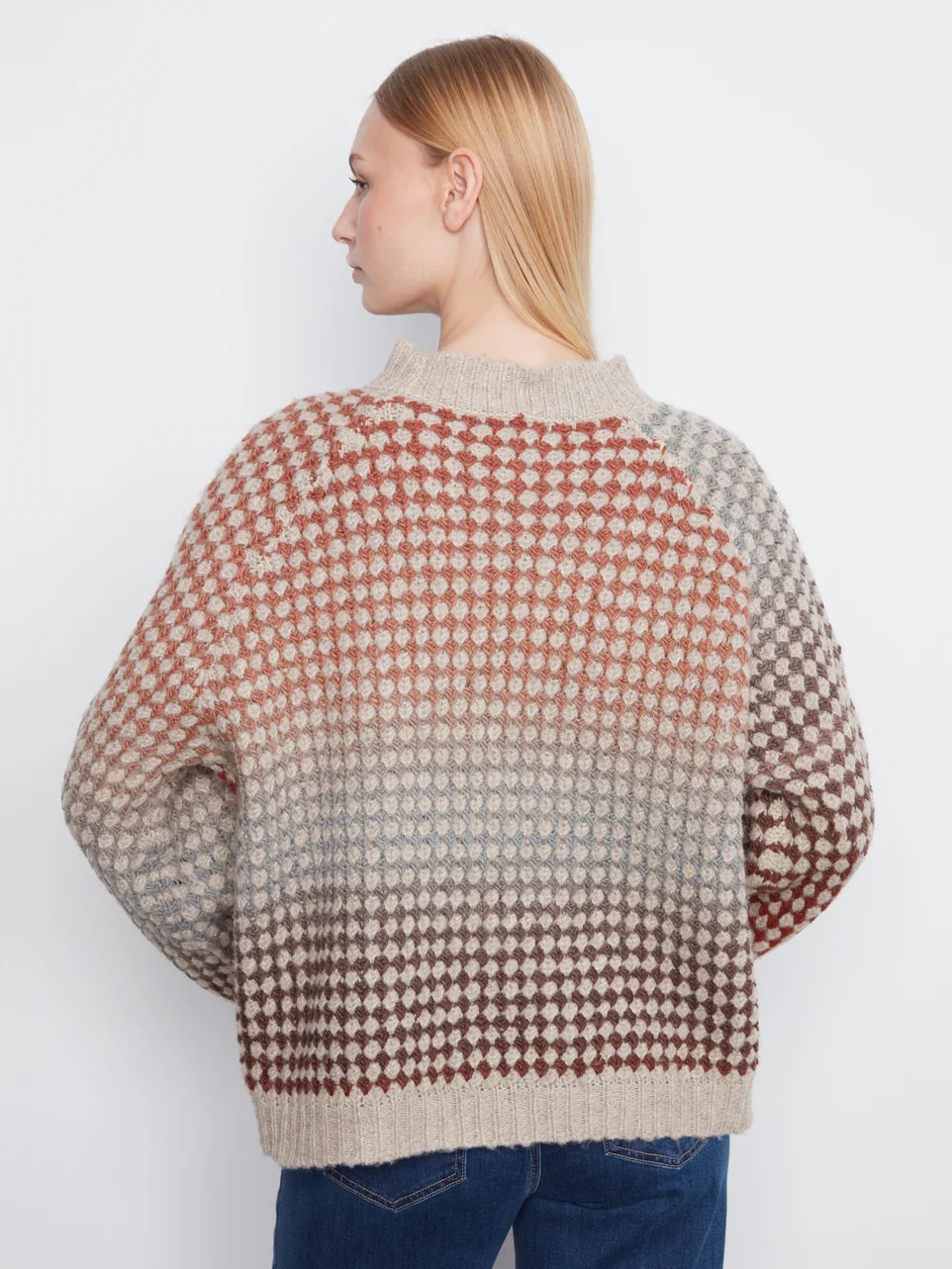 SEPT | C2071 3/4 SLEEVE SWEATER please double check colour is correct-Uncategorised-CHARLIE B-Coriander