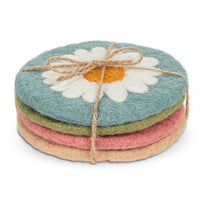 SET OF 4 COASTERS | DAISY-Coasters-ABBOTT-Coriander