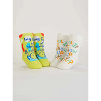 SHAPES & COLOURS/THROW UP BABY SOCK SET-Baby-BLUE Q-Coriander