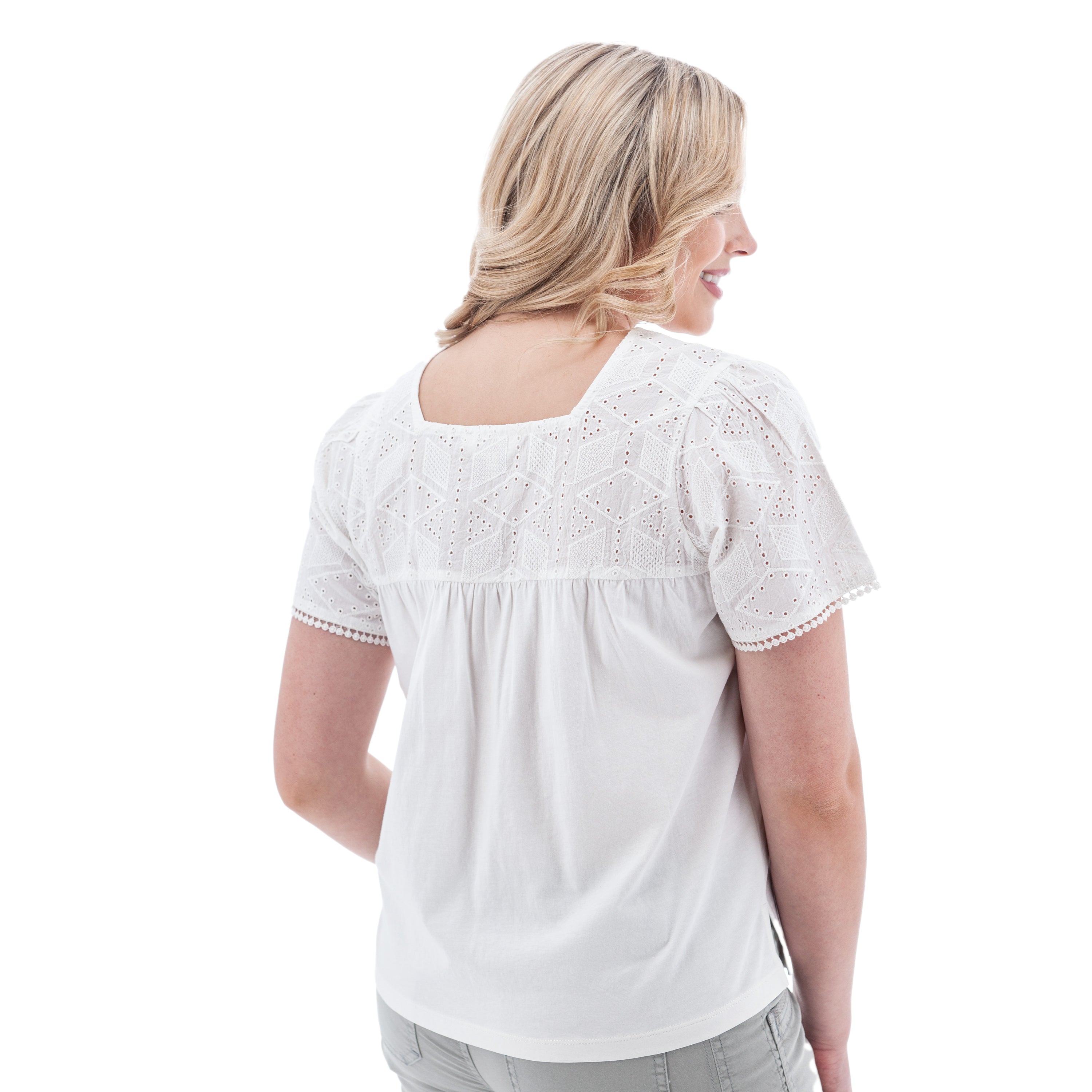 SHELLE EYELET SWING TOP-Top-AVENTURA-Coriander