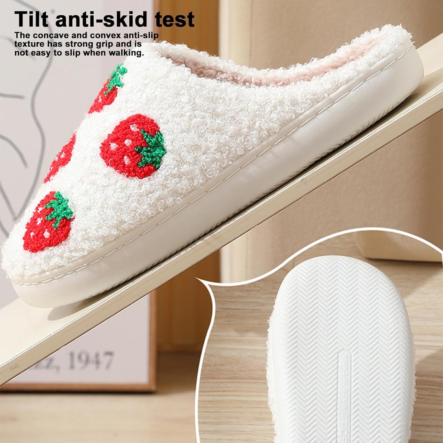 SHERPA SLIPPERS | STRAWBERRY-Footwear-OCEANIC-Coriander