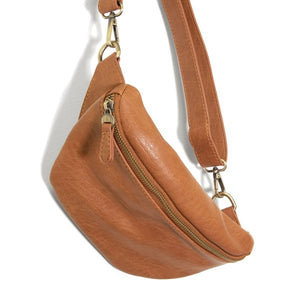 SHILOH VEGAN SLING/BELT BAG-Purse-JOY SUSAN-COGNAC-Coriander