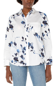 SHIRT | CLASSIC FIT L/S BUTTON DOWN-Tops-LIVERPOOL-Coriander