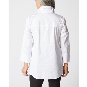 SHIRT | HIDDEN PLACKET BUTTON UP-Tops-HABITAT-Coriander