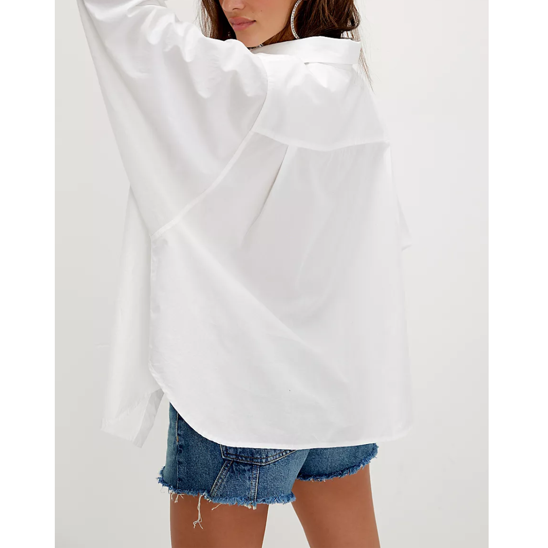 SHIRT | SABINE ARTICULATED-Top-FREE PEOPLE-Coriander