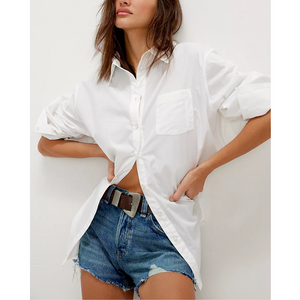 SHIRT | SABINE ARTICULATED-Top-FREE PEOPLE-SMALL-PARCHMENT-Coriander