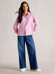 SHIRT | SOPHIE COTTON-Tops-WHITE STUFF-Coriander