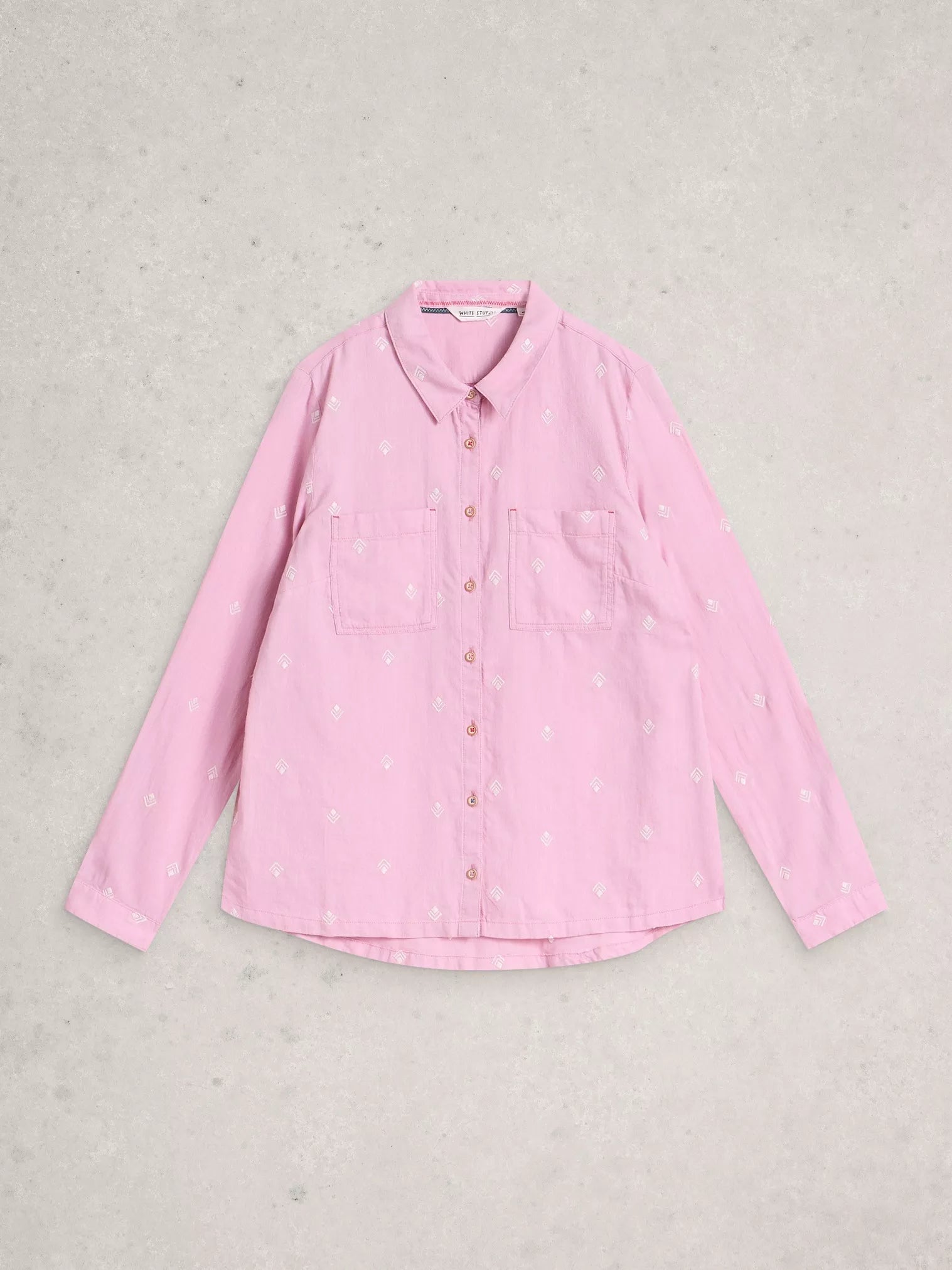 SHIRT | SOPHIE COTTON-Tops-WHITE STUFF-Coriander