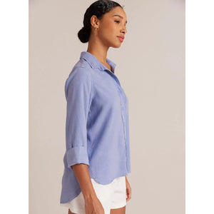 SHIRT TAIL BUTTON DOWN-Tops-BELLA DAHL-Coriander