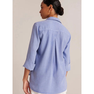 SHIRT TAIL BUTTON DOWN-Tops-BELLA DAHL-Coriander