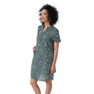 SHORT DRESS | FRANCESCA SHIFT-Dress-AVENTURA-Coriander