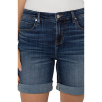 SHORT | MARLEY GIRLFRIEND W/ROLL CUFF HEM-Denim-LIVERPOOL-4-PASO ROBLES-Coriander