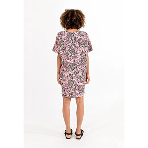 SHORT SLEEVE TUNIC-Dresses-MOLLY BRACKEN-Coriander