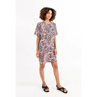 SHORT SLEEVE TUNIC-Dresses-MOLLY BRACKEN-Coriander