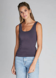 SHORT TANK-Top-CEST MOI-ONE-LEAD-Coriander