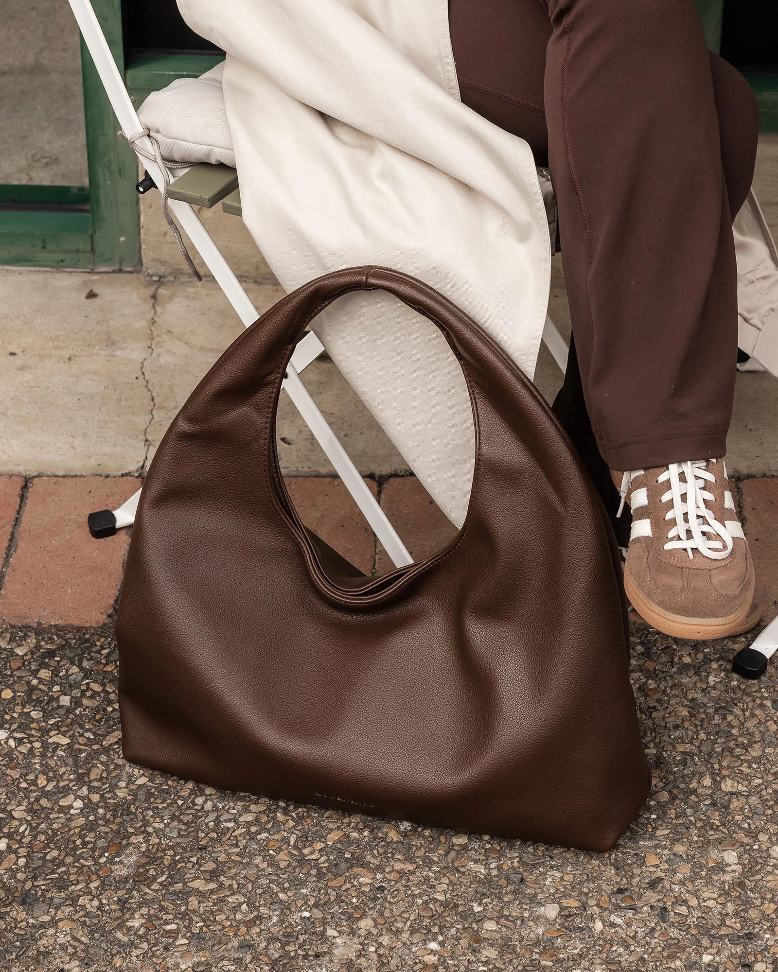 SHOULDER BAG | MONACO-Bags & Wallets-LOUENHIDE-Coriander