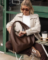 SHOULDER BAG | MONACO-Bags & Wallets-LOUENHIDE-Coriander