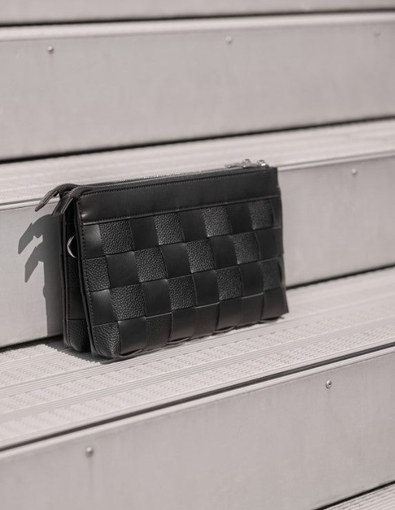 SHOULDER BAG | WOVEN-Bags & Wallets-ILSE JACOBSEN-Coriander