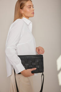 SHOULDER BAG | WOVEN-Bags & Wallets-ILSE JACOBSEN-Coriander