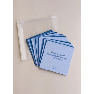 SHOWER AFFIRMATION CARDS | SOBRIETY-Lotions & Potions-JAX KELLY-Coriander