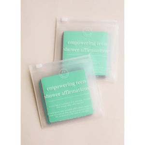 SHOWER AFFIRMATION CARDS | TEENS-Lotions & Potions-JAX KELLY-Coriander