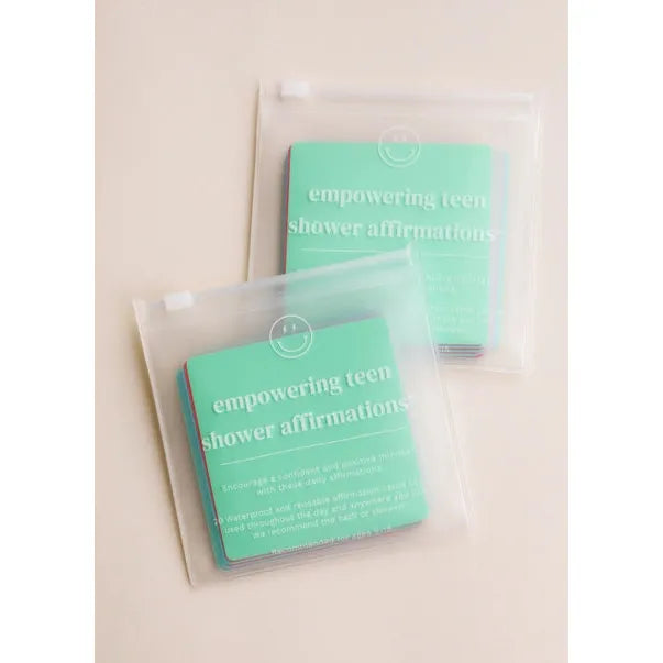 SHOWER AFFIRMATION CARDS | TEENS-Lotions & Potions-JAX KELLY-Coriander