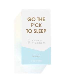 SHOWER STEAMERS | GO THE F*CK TO SLEEP: LAVENDER-Self Care-CHEZ GAGNE-Coriander