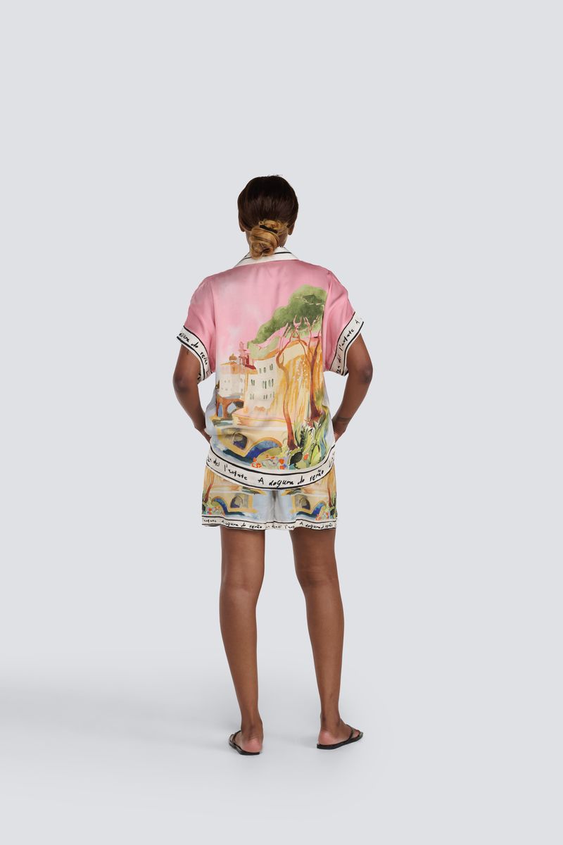 SILK TOP | ITALY PRINT-Top-JESSICA LAURA-Coriander