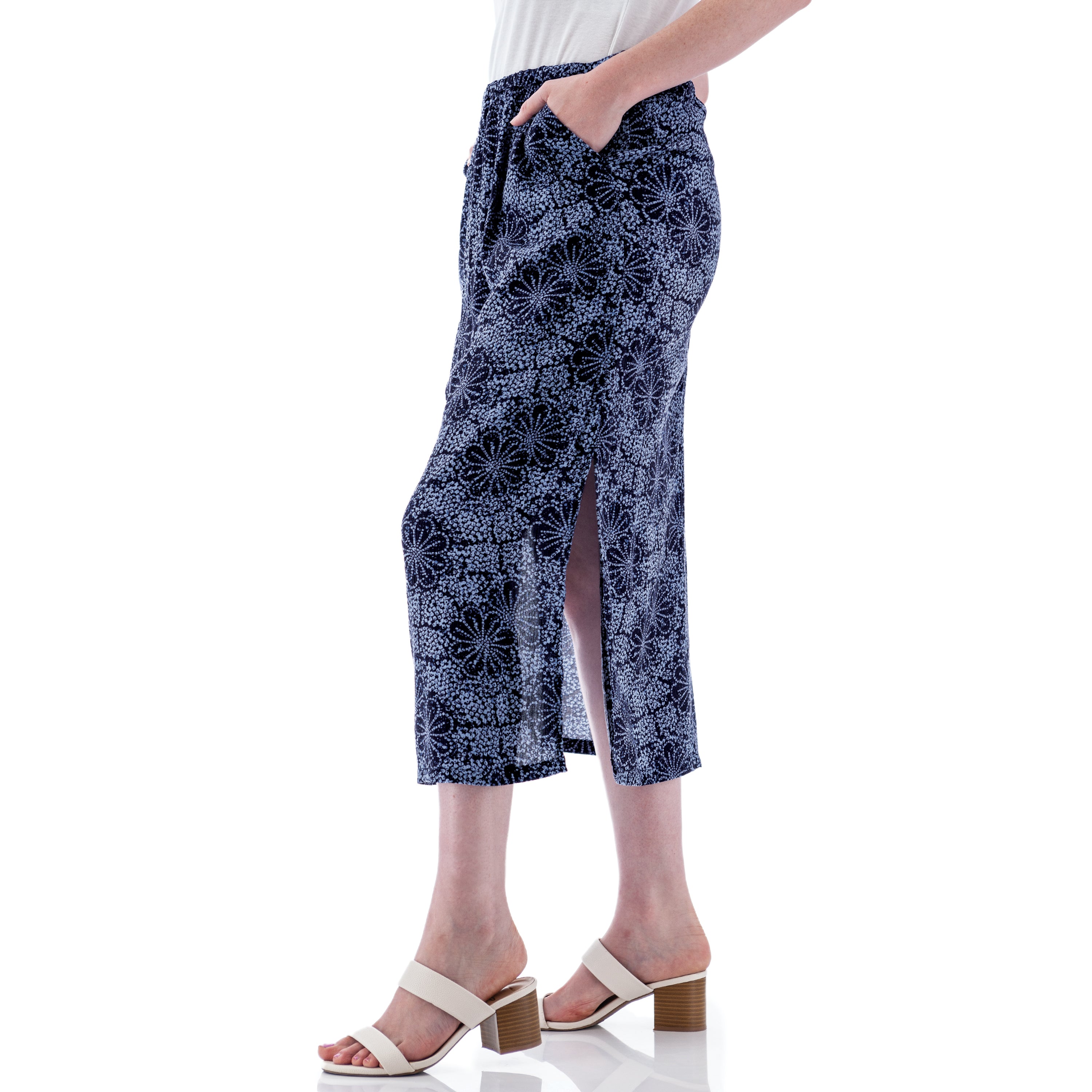 SKIRT | SORRENTO CREPE-Bottom-AVENTURA-Coriander