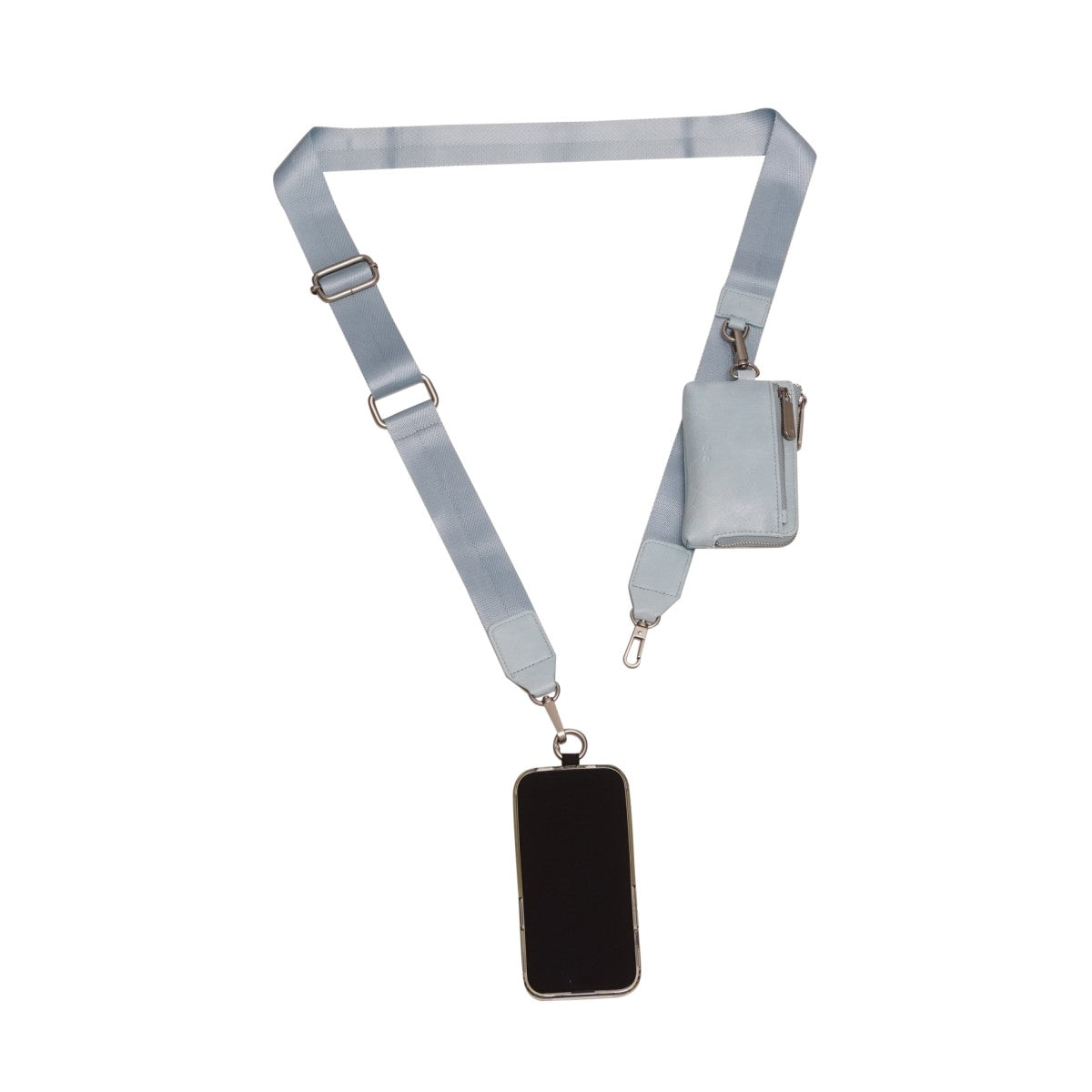 SKYLAR PHONE STRAP WITH CARD CASE-Bags & Wallets-S-Q-BLUE-Coriander