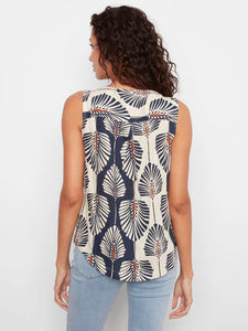 SLEEVELESS BLOUSE | TAHITI-Top-CHARLIE B-Coriander