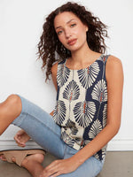 SLEEVELESS BLOUSE | TAHITI-Top-CHARLIE B-Coriander