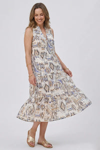 SLEEVELESS DRESS | CLARA-Dress-SHANNON PASSERO-Coriander
