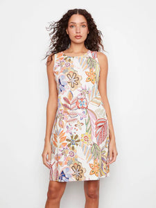 SLEEVELESS DRESS | SHIFT: MAUI-Dress-CHARLIE B-Coriander