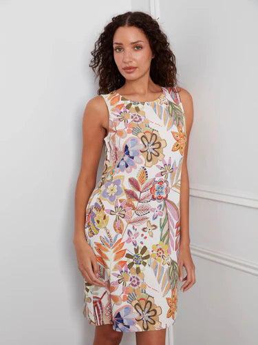 SLEEVELESS DRESS | SHIFT: MAUI-Dress-CHARLIE B-XSMALL-MAUI-Coriander