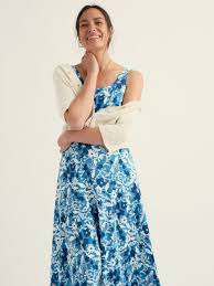 SLEEVELESS DRESS | SUN GLEAM: SAILBOATS-Dress-SEASALT-Coriander