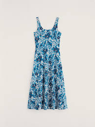 SLEEVELESS DRESS | SUN GLEAM: SAILBOATS-Dress-SEASALT-Coriander
