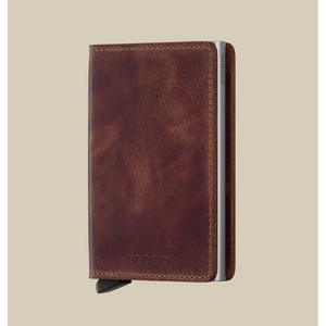 SLIM WALLET VINTAGE-Wallet-SECRID-BROWN-Coriander