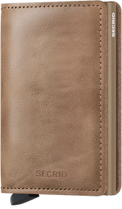 SLIM WALLET VINTAGE-Wallet-SECRID-TAUPE-Coriander