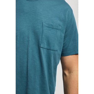 SLUB COTTON TEE-Shirts & Tops-EASY MONDAYS-Coriander